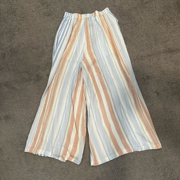 South Moon Juniper blu flowy beach pants - Picture 2 of 7